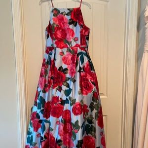 Floral Formal dress